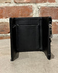 GROUND Y TRI FOLD WALLET ‘BLACK’