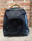 GUCCI BAMBOO SERIES HANDLE BACKPACK ‘BLACK’