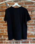 NUMBER (N)INE SCHOOL OF VISUAL COMEDY POCKET TEE ‘BLACK’