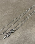 CHROME HEARTS NO.5 DAGGER PENDANT NECKLACE ‘SILVER’