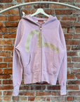EVISU YAMANE EMBROIDERED GULL ZIP UP ‘PINK’