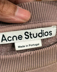 ACNE STUDIO STOCKHOLM OVERDYE CREWNECK ‘DUST PINK’