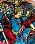 SUPREME SS21 SAINT MICHAEL FLEECE ZIP JACKET ‘MULTI’