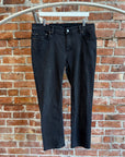ACNE STUDIOS FLORAGATAN 13 HIGH RISE SKINNY JEANS ‘WASHED BLACK’