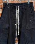 RICK OWENS SS23 EDFU CARGO BELAS PANTS ‘BLACK’