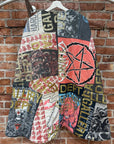 GALLERY DEPT. DR OCT 1 OF 1 PATCHWORK CAPE ‘MULTI’