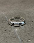 CHROME HEARTS NEGATIVE PLUS BAND RING ‘SILVER’