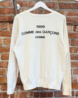 COMME DES GARÇON HOMME 1989 STAFF THERMAL ‘WHITE’