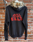 GALLERY DEPT. ATK G-PATCH FUR ZIP HOODIE ‘MULTI’