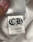 CHROME HEARTS LOVE YOU CREWNECK ‘WHITE’