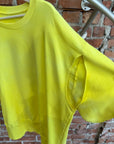 MAISON MARGIELA MM6 CREWNECK ‘NEON YELLOW’