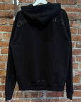 CHROME HEARTS FLORAL HORSESHOE PULLOVER HOODIE ‘BLACK’