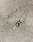 CHROME HEARTS NO. 10 DAGGER NECKLACE ‘SILVER’