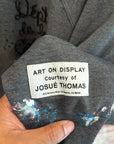 GALLERY DEPT ONE OF ONE PAINTED CREWNECK ‘GREY/MULTI’