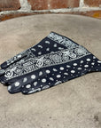 KAPITAL LAMBSKIN BANDANA GLOVES ‘BLACK’