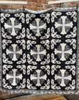 CHROME HEARTS CEILING SILK SCARF ‘BLACK’