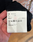 COMME DES GARÇONS CDG LOGO TEE ‘BLACK/ORANGE’