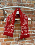KAPITAL BANDANA KESA MUFFLER SCARF ‘RED’