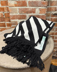 OFF-WHITE 2013 MAIN LABEL WOOL SCARF ‘BLACK’