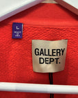 GALLERY DEPT. MUSIQUE CHATEAU JOSUÉ CREWNECK ‘RED’