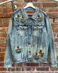 WHO DECIDES WAR SPHERE DENIM JACKET ‘ACID’