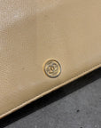 CHANEL MULTI-SLOT LONG WALLET ‘TAN’