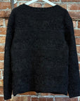UNDERCOVER AW03 PAPER DOLL MOHAIR CARDIGAN ‘BLACK’
