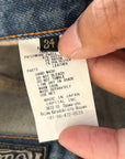 KAPITAL KOUNTRY OKABILLY FLARED PATCHWORK DENIM ‘BLUE’