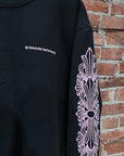 CHROME HEARTS MATTY BOY FLORAL CREWNECK ‘BLACK/PINK’