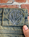 NO FAITH STUDIOS WAVE DENIM JEAN ‘SAND WASH’