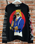 SUPREME x YOHJI YAMAMOTO x TEKKEN FW22 KING SWEATER ‘BLACK’