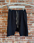 RICK OWENS SS14 VICIOUS MAINLINE POD SHORTS ‘BLACK’