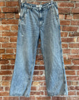 OUR LEGACY WIDE LEG JOINER DENIM ‘LIGHT WASH’