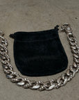 CHROME HEARTS FANCY LINK SHORT WALLET CHAIN ‘SILVER’