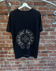 CHROME HEARTS VINTAGE HORSESHOE LOGO TEE 'BLACK'