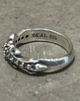 DEAL DESIGN FLASH ROD RING 'SILVER'