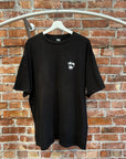 STUSSY SK8 LOGO TEE ‘BLACK’
