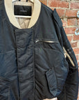 ENTIRE STUDIOS A-2 BOMBER JACKET ‘NAVY’