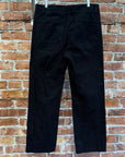 ACNE STUDIOS BAGGY TWILL WORK PANTS ‘BLACK’