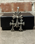 CHROME HEARTS LARGE TRIPLE CROSS PENDANT ‘SILVER’