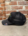 GALLERY DEPT. WORKSHOP PAINTER HAT ‘BLACK/MULTI’