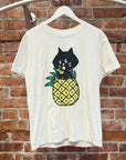 NET NET KITTY PINEAPPLE TEE ‘WHITE’