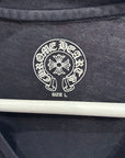 CHROME HEARTS VINTAGE HORSESHOE LOGO TEE 'BLACK'