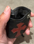 CHROME HEARTS ZIPPO SLING POUCH ‘BLACK/RED’