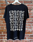 CHROME HEARTS EYE CHART TEE ‘BLACK’