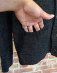 UNDERCOVER AW03 PAPER DOLL MOHAIR CARDIGAN ‘BLACK’