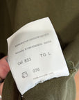 MONCLER TRICOLOR TRIMMED PIQUE POLO ‘OLIVE’
