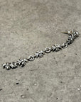 CHROME HEARTS DROP TINY-E 5-LINK EARRING ‘SILVER’