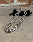 CHROME HEARTS FANCY LINK SHORT WALLET CHAIN ‘SILVER’