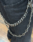 DEAL DESIGN HELLWIRE WALLET CHAIN ‘SILVER’